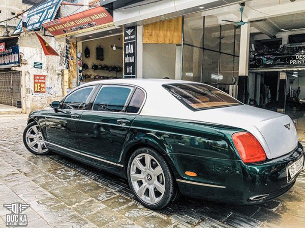 Dán decal đổi màu oto style Maybach siêu sang Bentley