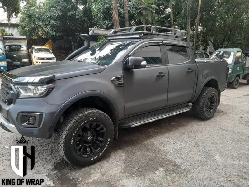 Decal Đổi Màu Xám Cho Ford Ranger tại Hà Nội