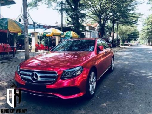 Dán decal đổi màu oto Mercedes đẹp giá rẻ