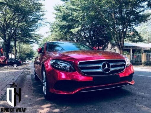 Dán decal đổi màu oto Mercedes đẹp giá rẻ