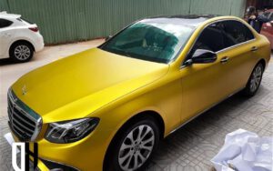 Decal Đổi Màu Vàng Dubai Mercedes giá rẻ