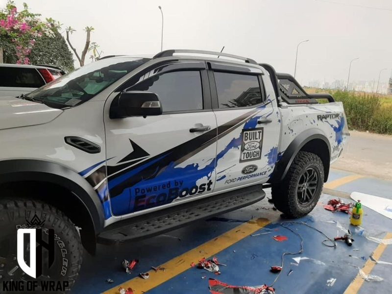 Decal Tem Sườn Thể Thao Ford Ranger tại Hà Nội