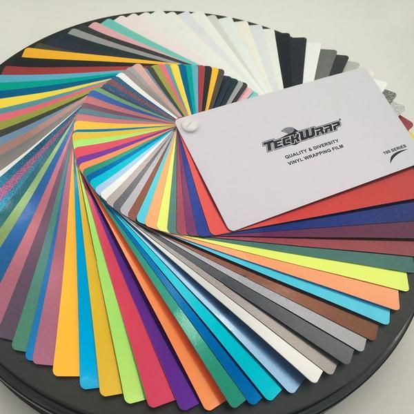 Bảng màu đa dạng của chất liệu decal Teckwrap
