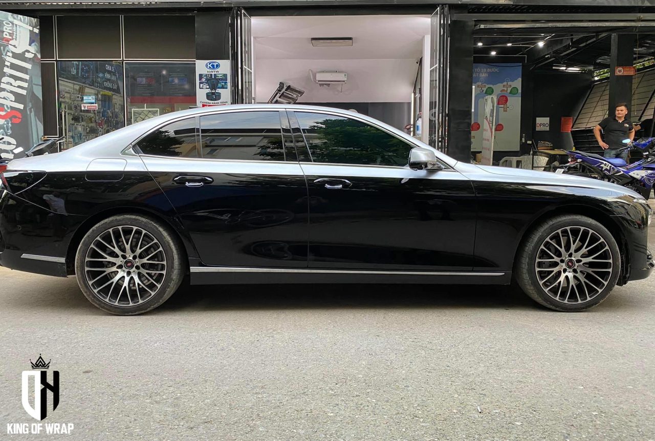 Decal Dán Nửa Xe Maybach VinFast Lux A2.0 - KING WRAP