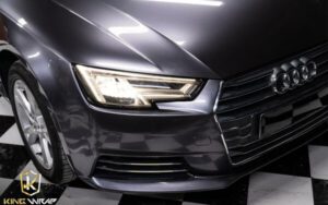 Audi A4 với bộ cánh dark platium đẹp rực rỡ