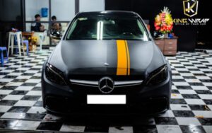 Dán đổi màu, tem sườn Mercedes E300