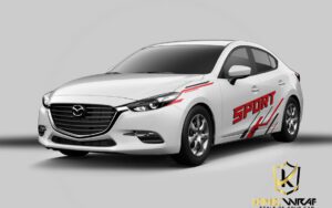 Decal Mazda 3 Thể Thao