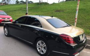 Dán decal đổi màu oto Merc maybach