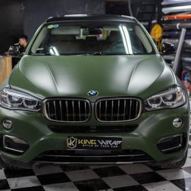 BMW đổi màu Minitary Green CM09