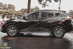Nissan X-trail dán tem xe oto đẹp Hà Nội