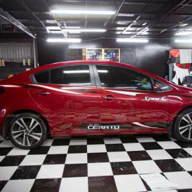 Dán decal tem xe oto KIA CERATO đẹp giá rẻ