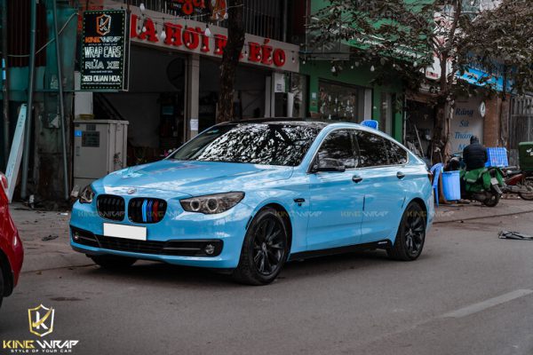Mẫu dán decal đổi màu xe oto BMW tại Bắc Giang 5
