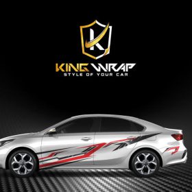 Top 10 mẫu tem xe oto sedan siêu hót tại Kingwrap