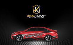 Top 10 mẫu tem xe oto sedan siêu hót tại Kingwrap 9