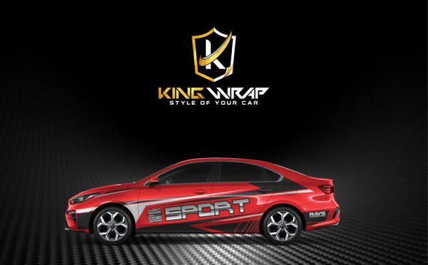 Top 10 mẫu tem xe oto sedan siêu hót tại Kingwrap 3