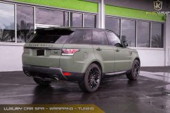 Range Rover siêu sang với mẫu dán decal đổi màu oto