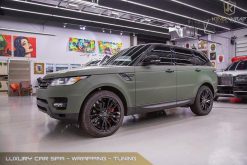 Range Rover siêu sang với mẫu dán decal đổi màu oto