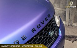 Dán decal đổi màu oto Range Rover Tím chuyển sắc