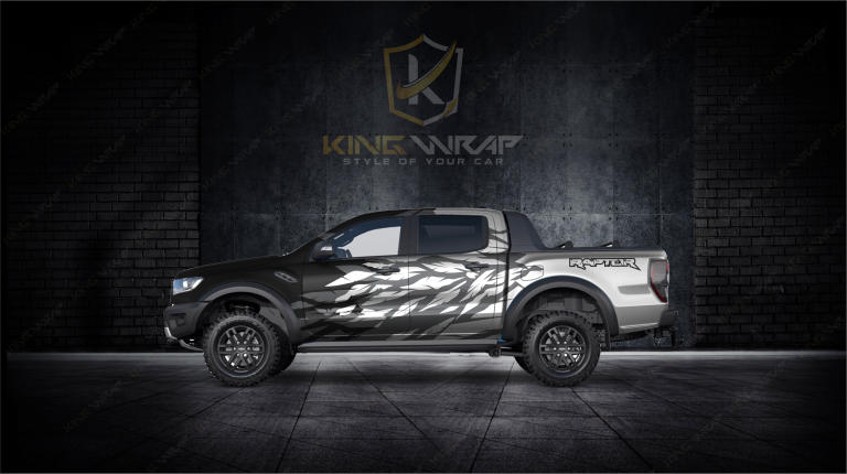 Những mẫu tem xe ô tô Ranger Raptor siêu hót uy tín tại Kingwrap