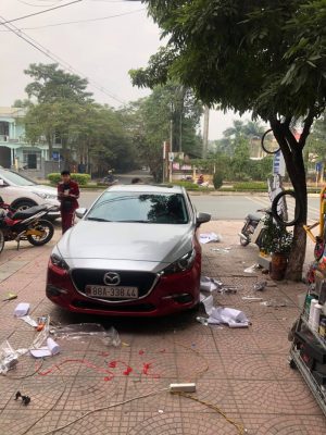 Hình ảnh thực tế Dán decal ô tô tại Quang Nguyên