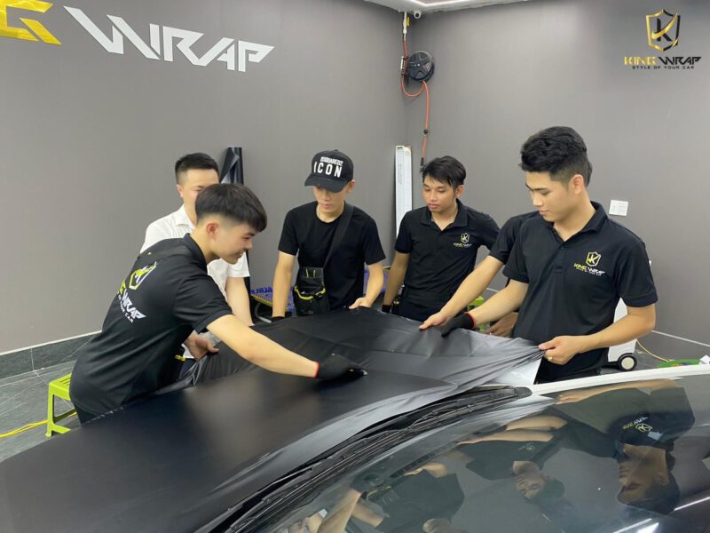 Học nghề dán decal ô tô tại Kingwrap