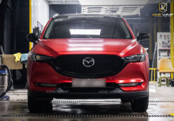 Dán Đổi Màu Mazda Cx5 Đỏ Mờ Sang Trọng 8