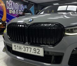 Dán đổi màu xám xi măng ô tô BMW 5