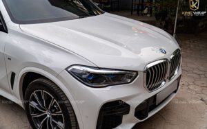 Dán ppf xe ô tô BMW X5 màu trắng