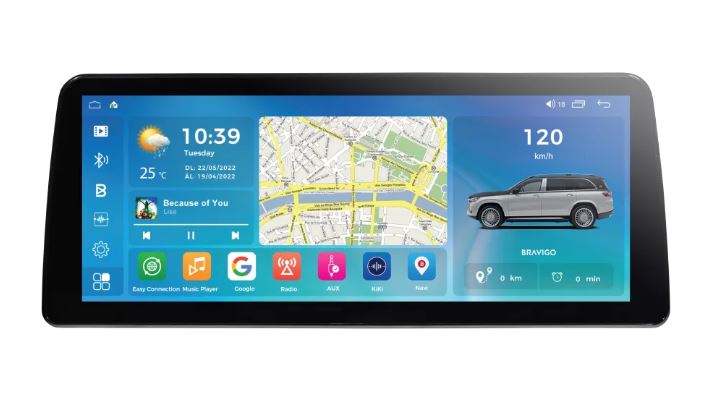 Nâng cấp màn hình Androi Bravigo xe Elantra