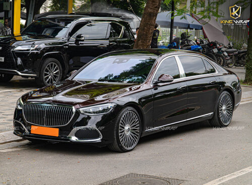 Dán PPF mercedes s580 maybach tại Hà Nội