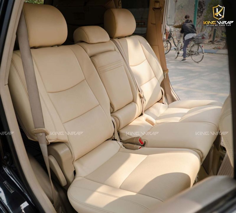 Bọc Ghế Da Màu Kem Lexus GX470