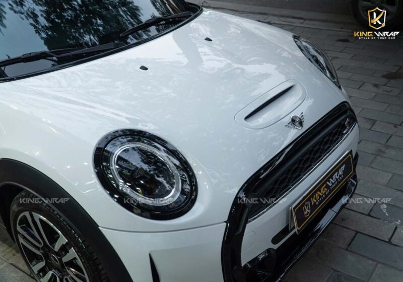 Dán Đổi Màu Trắng Mini Cooper