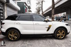 Decal Wrap Lazang Vàng Crom