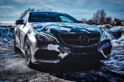 Mẫu tem trùm camo sedan siêu sang