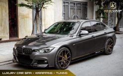 Dán đổi màu xám BMW 320