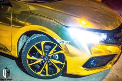 Wrap Lazang Chrome Vàng