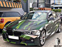 Decal Phối Mảng Camo BMW