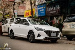 Hyundai Accent dán decal đổi màu oto tại Kingwrap