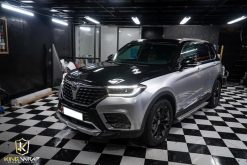 Dán decal đổi màu Brilliance V7 maybach nửa dưới candy bạc