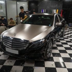 Decal dán xe ô tô đẹp giá rẻ Mercedes C250 1 C250 maybach teckwrap mt05g 2