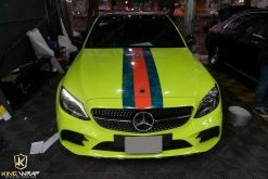 Decal ô tô đẹp giá rẻ tại Cầu Giấy Mercedes C300