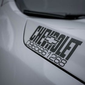 Dán tem xe oto đẹp CHEVROLET 4 Chevrolet Colorado len tem thung tem capo 3