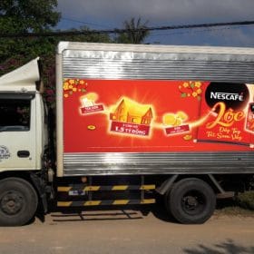 DAN DECAL CHO XE TAI