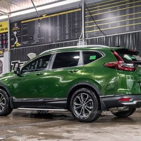 Dan doi mau oto honda crv xanh 2