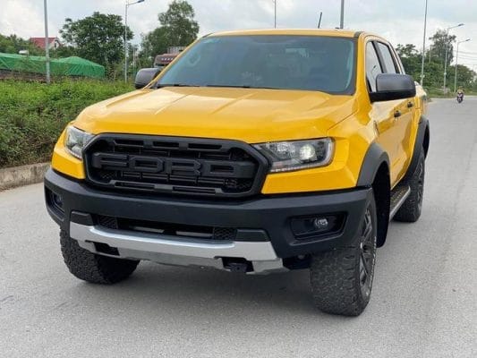 Dán decal TeckWrap Ford Ranger Raptor - màu vàng nổi bật