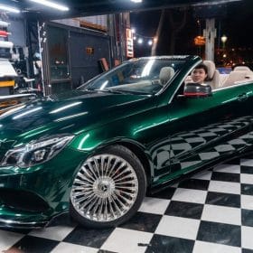 E400 doi mau trang sang xanh TeckWrap GAL29s12