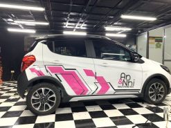 Dán nóc xe oto phối tem sườn Fadil
