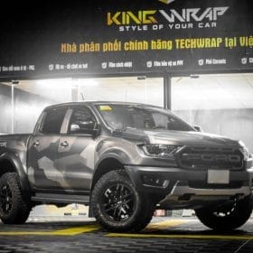 Ford Ranger Raptor dan tem trum Geometric Camo 1