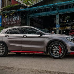 GLA 250 doi mau trang sang ghi teckwrap RB13 4