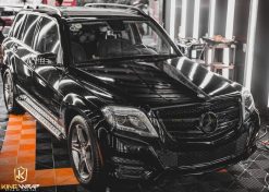 Decal đổi màu xe oto Hà Nội Mercedes GLK